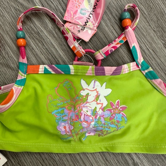 NWT| Baby Girl Swim Tops Lot - Picture 4 of 7